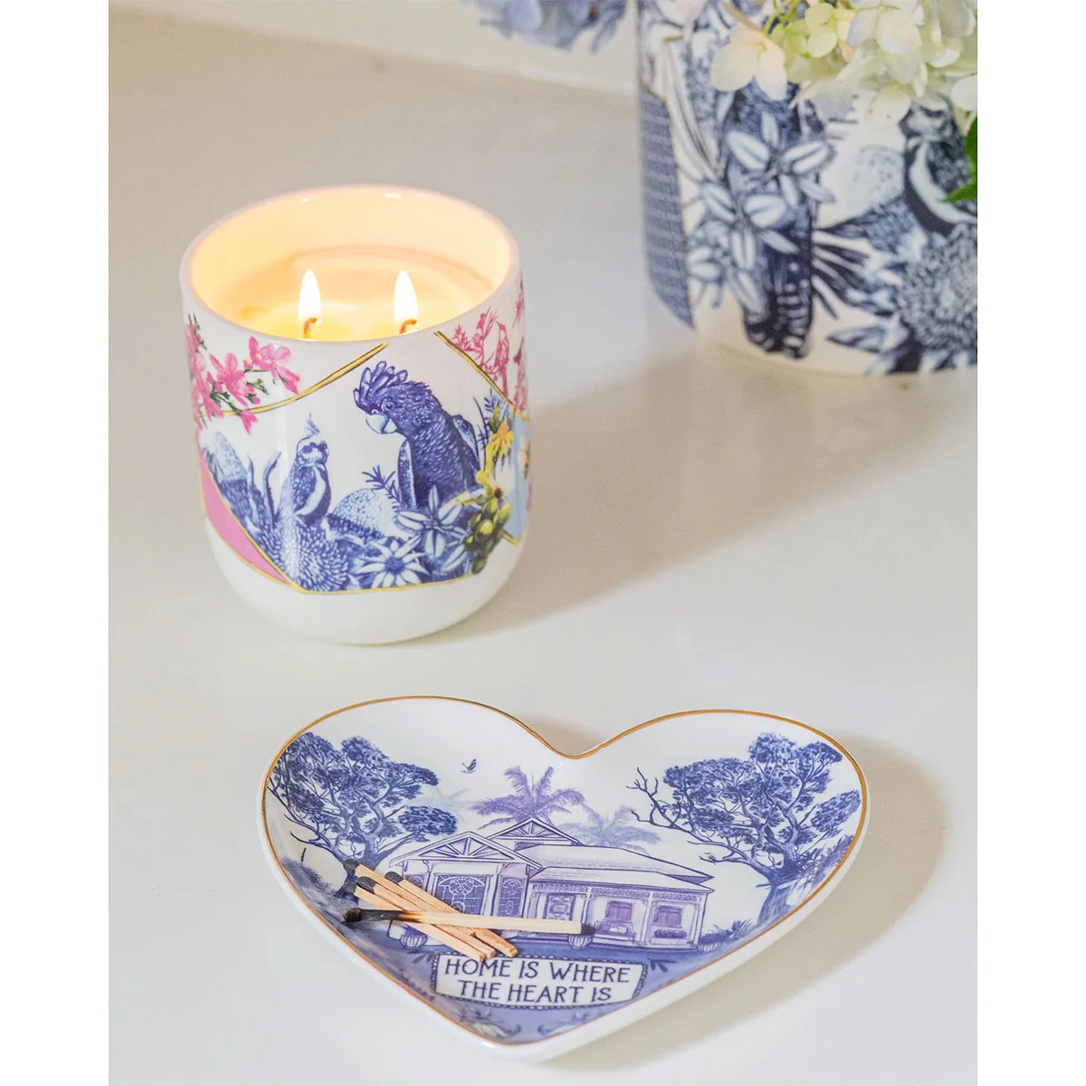 Trinket Tray Heart Shape Pieces of Poetry - La La Land - Image 2