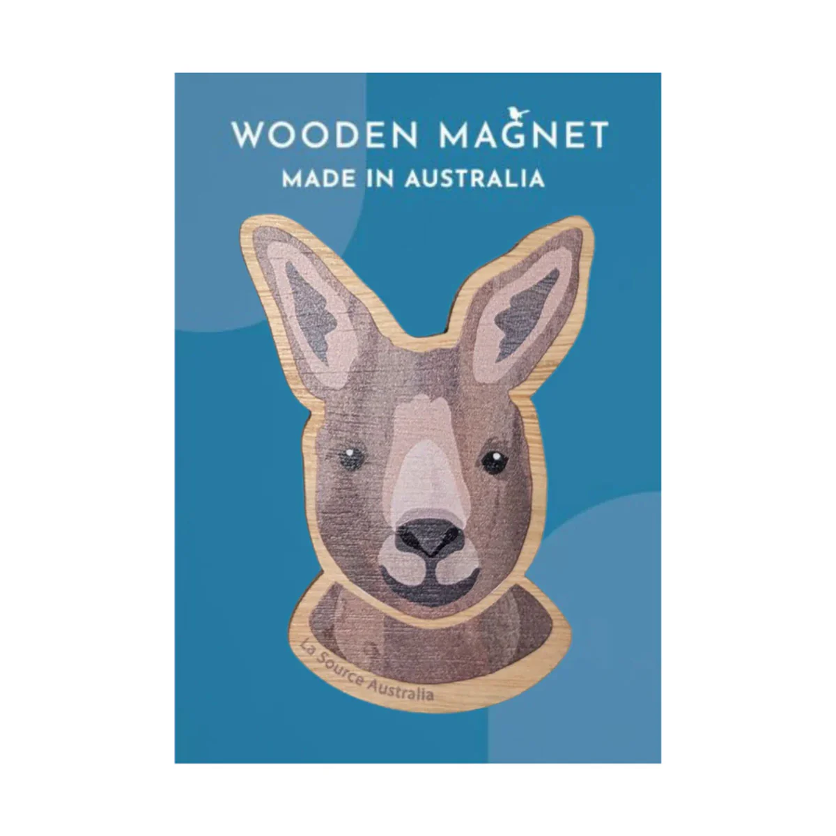 Wooden Magnet Kangaroo - La Source