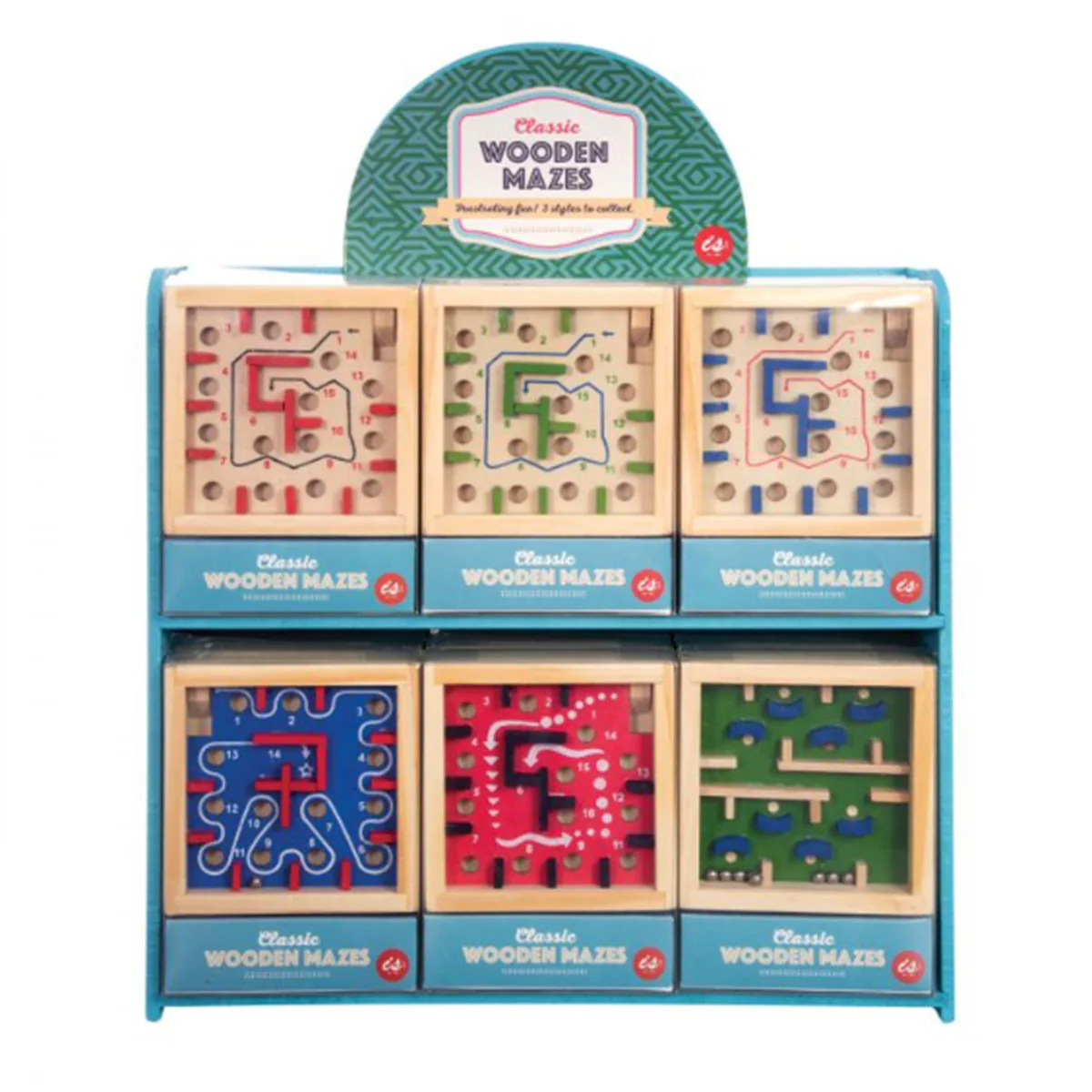 Wooden Maze Classic Assorted - Isalbi