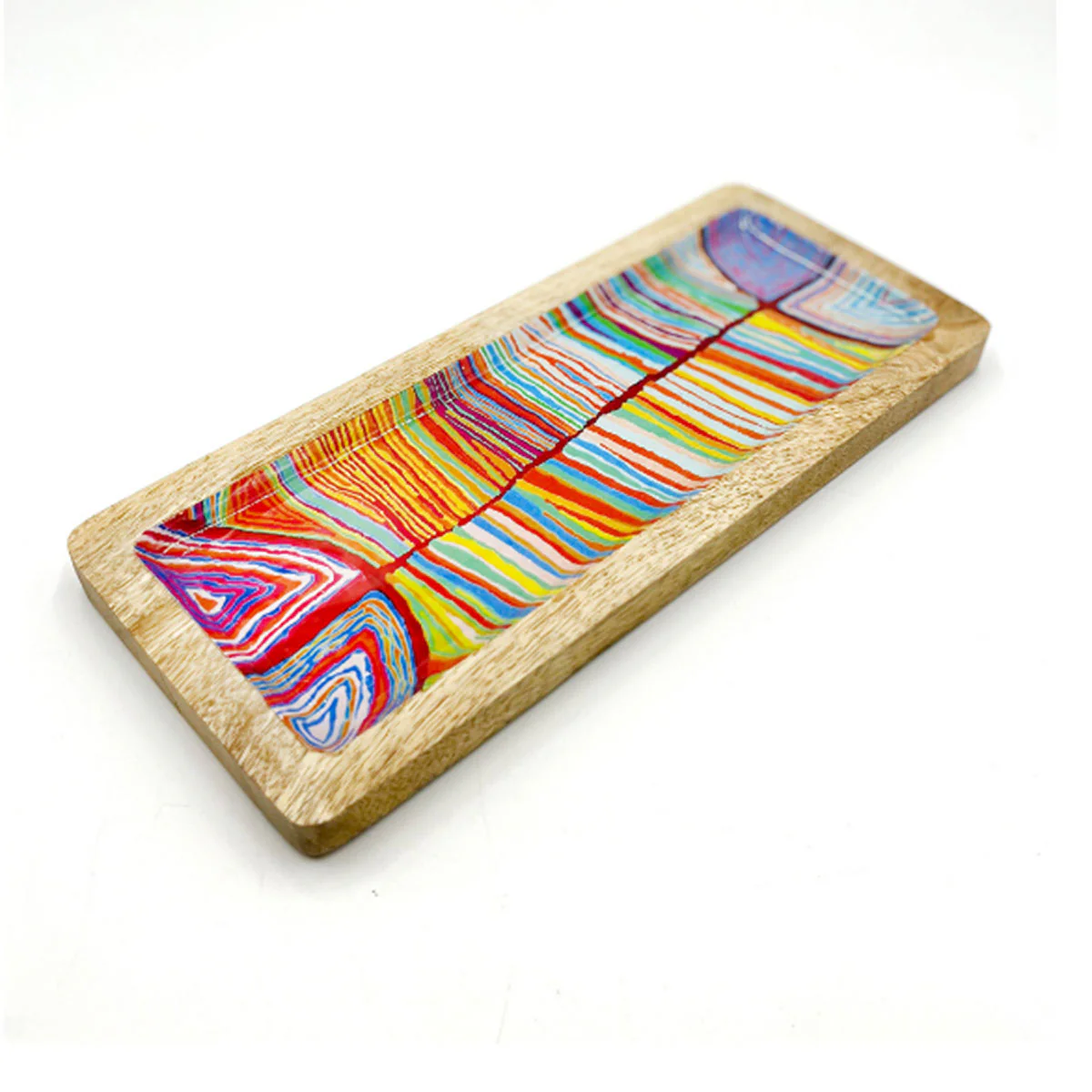 Wooden Tray Judy Watson JWA696 - Better World Arts